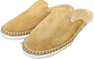 Seavees Camel Suede Jute Ocean Park Mule Shoes Boho Festival Espradille 7